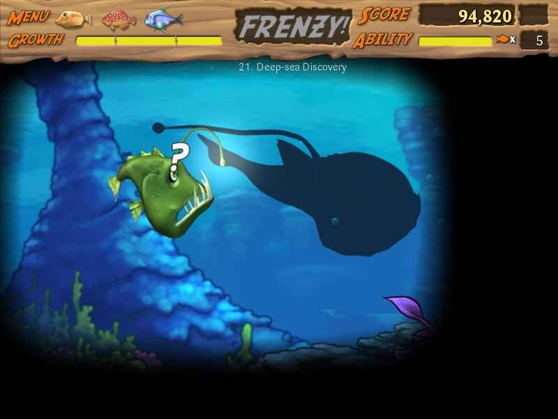 تحميل لعبة السمكة للكمبيوتر Feeding Frenzy القديمة مجانًا