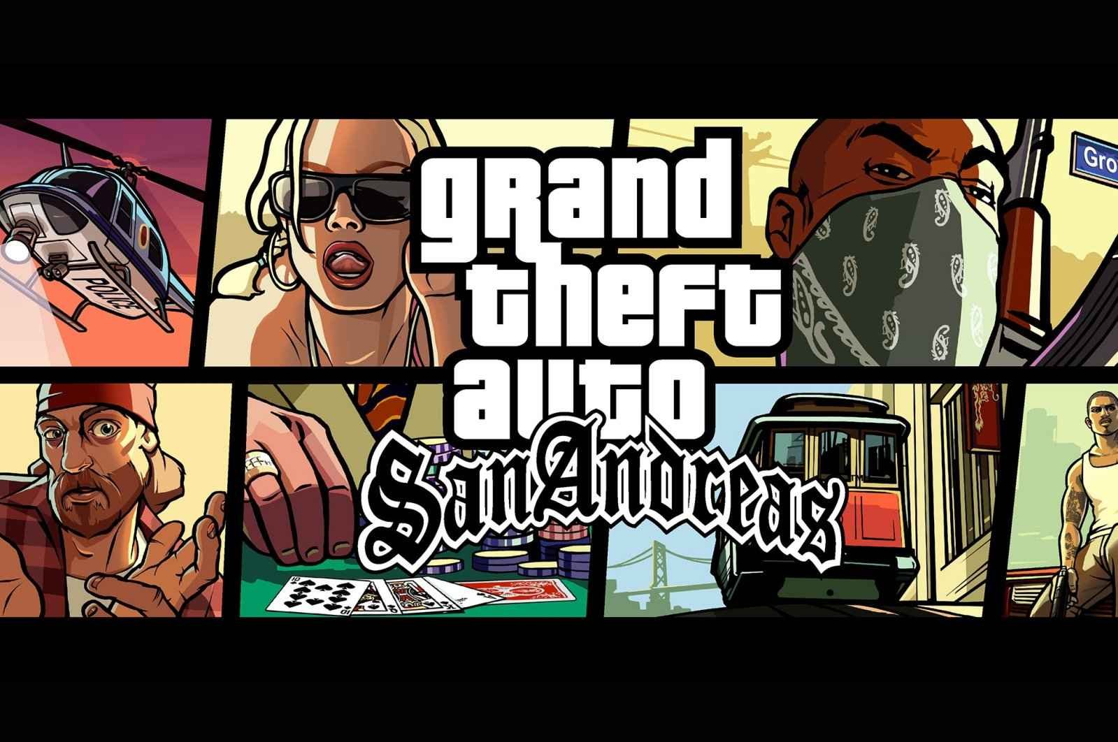 تحميل لعبة جاتا سان اندرس الاصلية GTA San Andreas