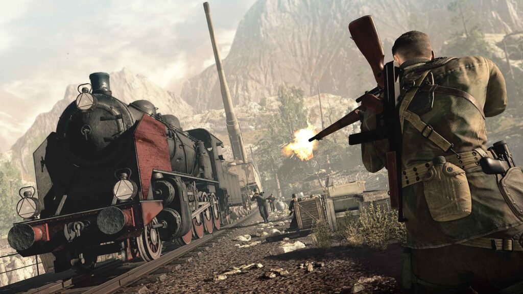 تحميل لعبة القنص Sniper Elite 4 Deluxe Edition مع الاون لاين