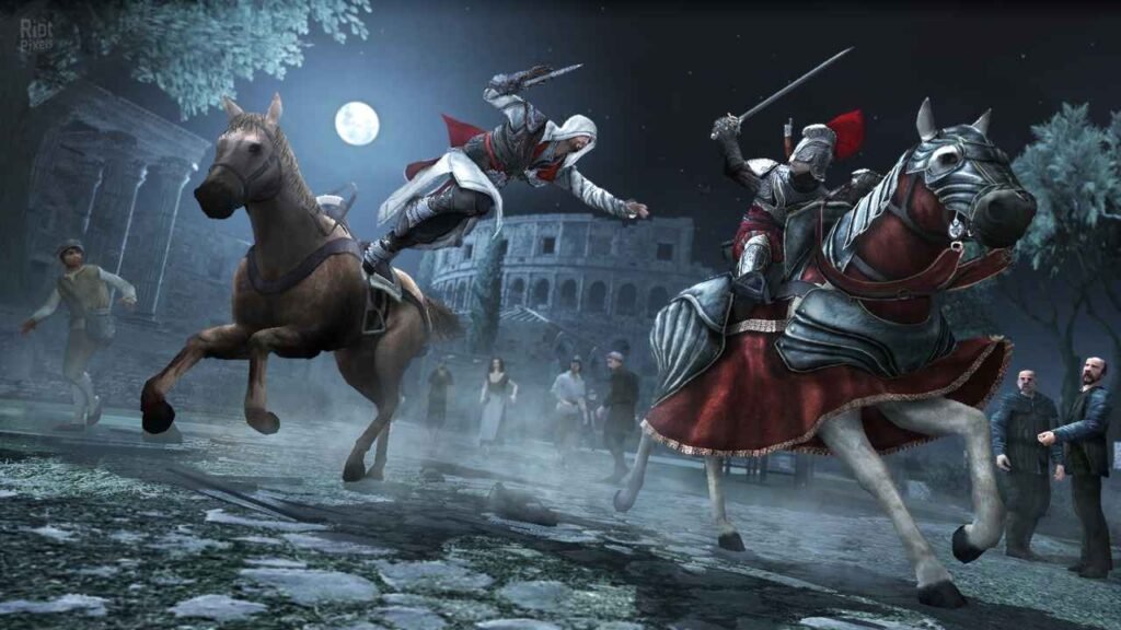 تحميل لعبة Assassin's Creed Brotherhood للكمبيوتر مجانًا