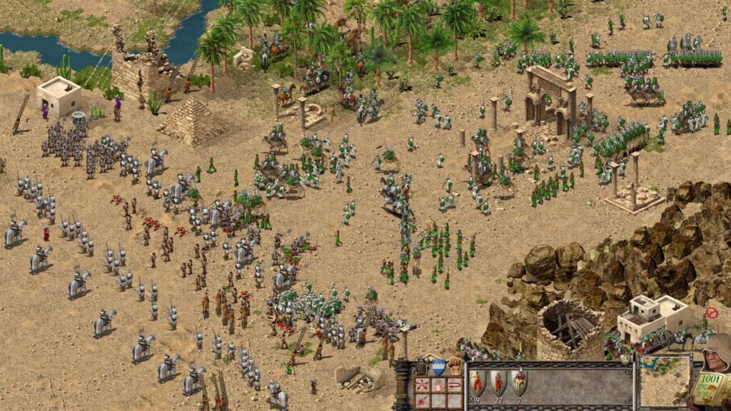 تحميل لعبة صلاح الدين 4 Stronghold Crusader للكمبيوتر