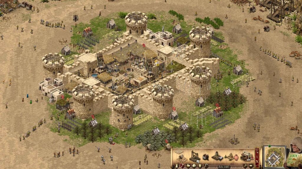 تحميل لعبة صلاح الدين 4 Stronghold Crusader للكمبيوتر