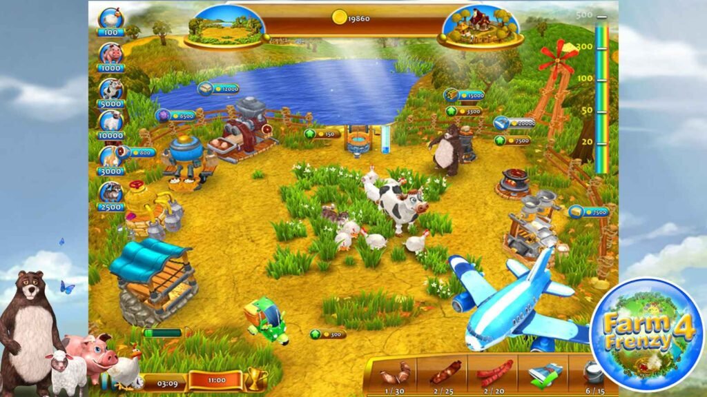 تحميل لعبة مزرعة الحيوانات Farm Frenzy 4 للكمبيوتر مجانا 2025