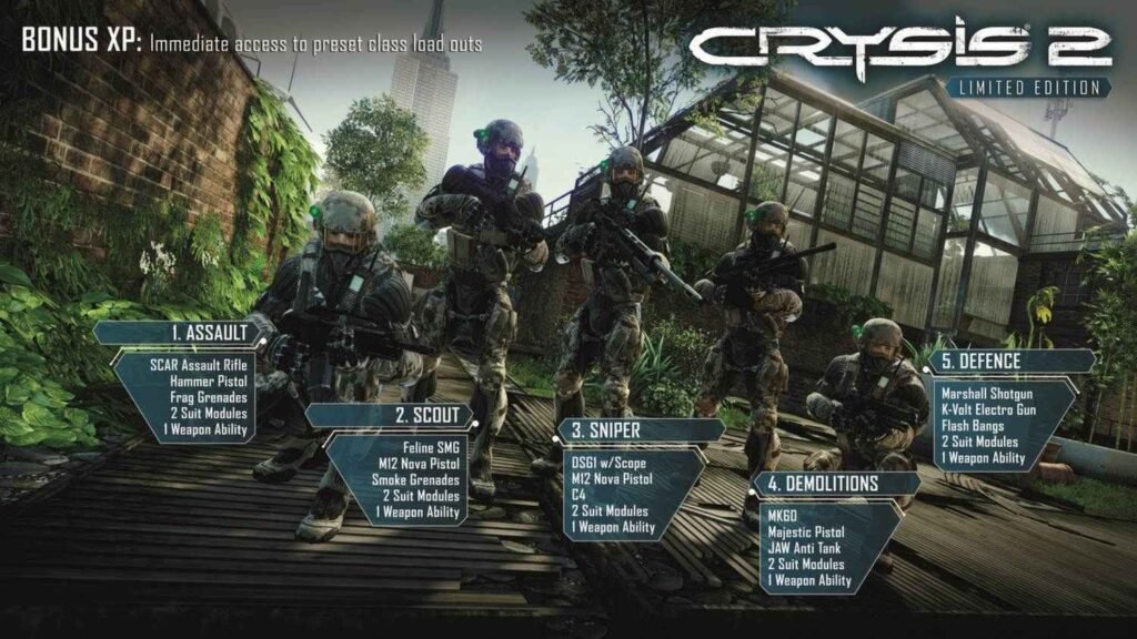 تحميل لعبة Crysis 2 للكمبيوتر الاصلية من ميديا فاير v.1.9