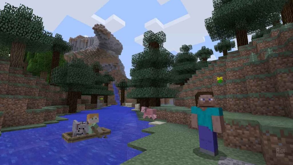 تحميل لعبة Minecraft 2023 للكمبيوتر الاصلية من ميديا فاير