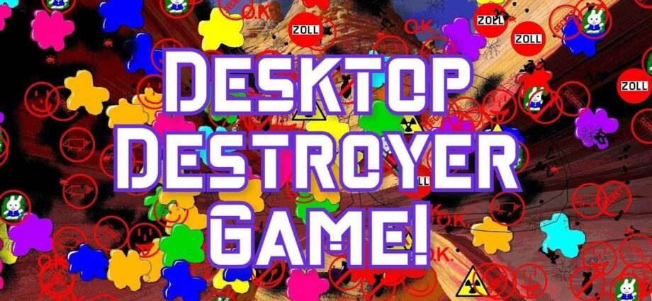 تحميل لعبة تكسير الشاشة Desktop Destroyer من ميديا فاير