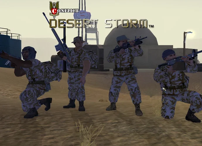 تحميل لعبة عاصفة الصحراء Desert Storm 1 كاملة للكمبيوتر