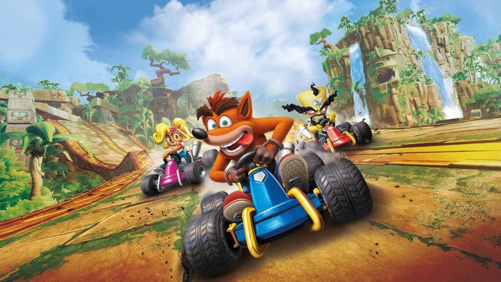 تحميل لعبة كراش القديمة 2004 Crash Team Racing الاصلية مجانًا