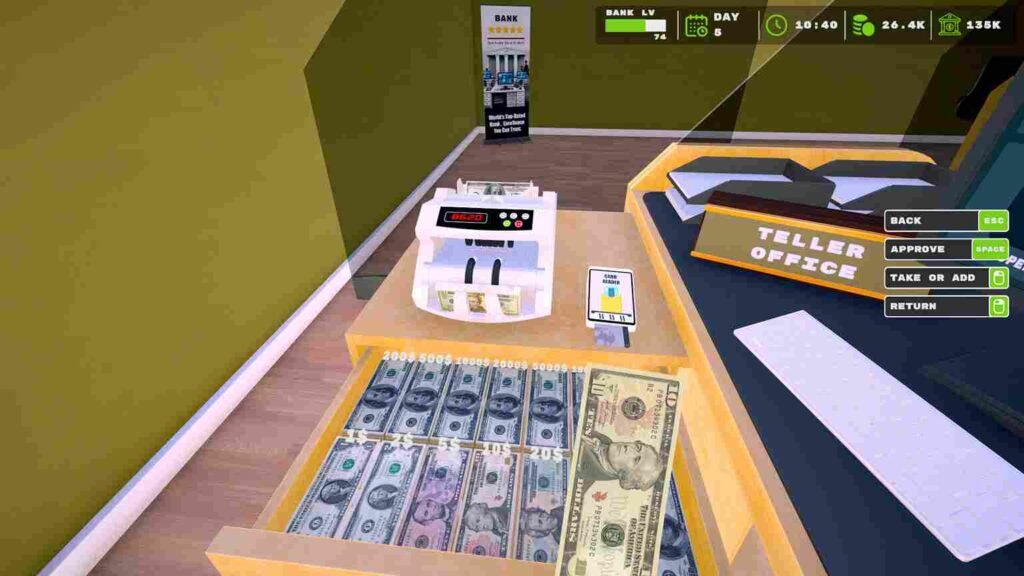 تحميل لعبة Bank Simulator للكمبيوتر من ميديا فاير