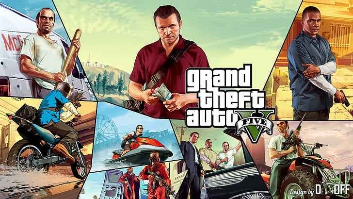 تحميل لعبة GTA V للكمبيوتر كاملة برابط مباشر 2025