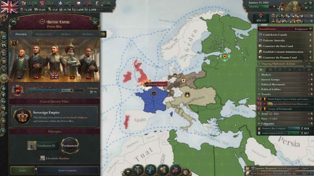 تحميل لعبة Victoria 3 كاملة للكمبيوتر (v1.9.6)