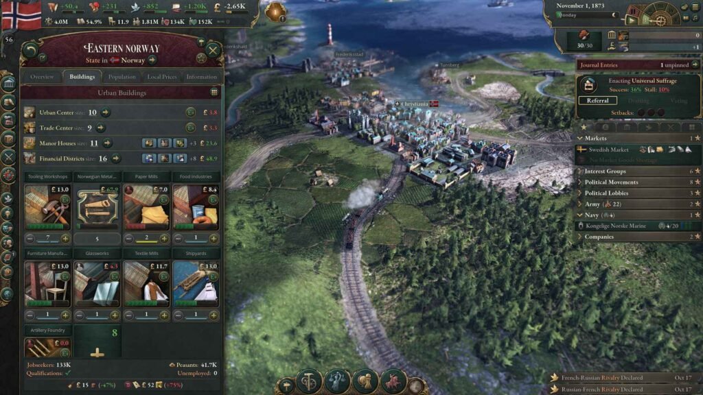 تحميل لعبة Victoria 3 كاملة للكمبيوتر (v1.9.6)