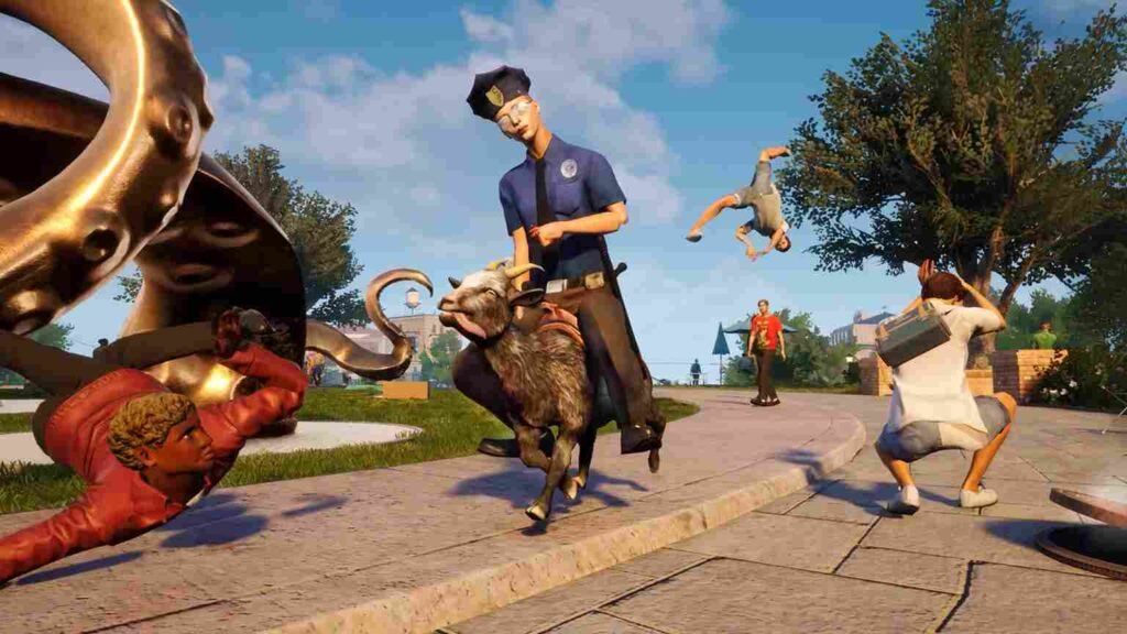تحميل لعبة غوت سميولايتر Goat Simulator 3 2026