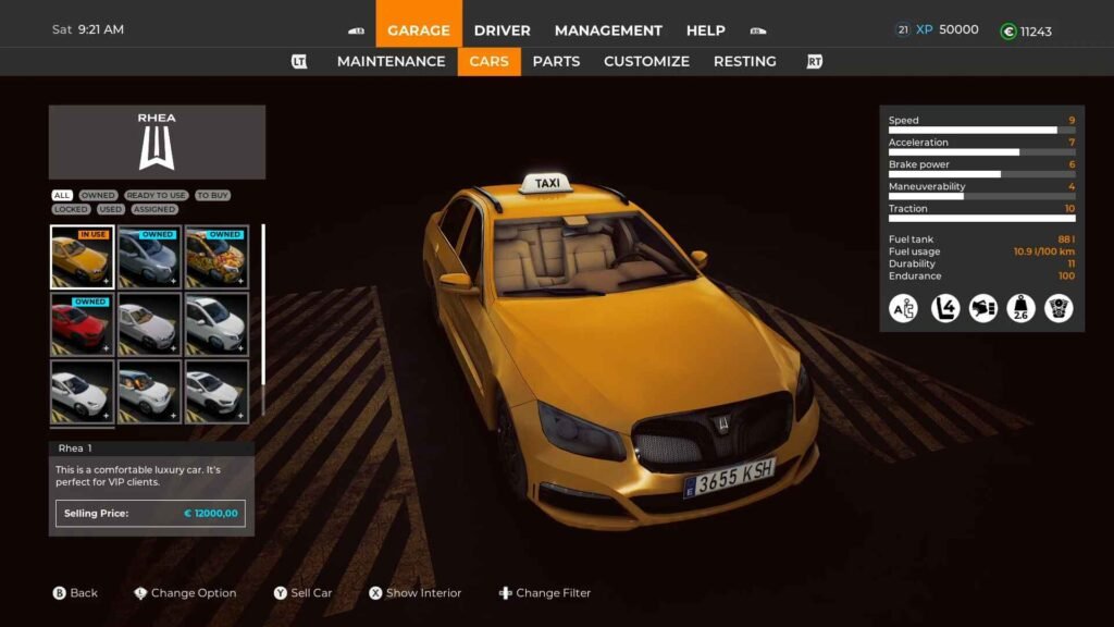 تحميل لعبة محاكي التكسي Taxi Life A City Driving Simulator مع اللغة العربية