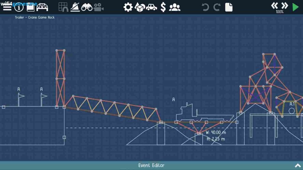 تحميل لعبة بناء الجسور Poly Bridge 2 للكمبيوتر