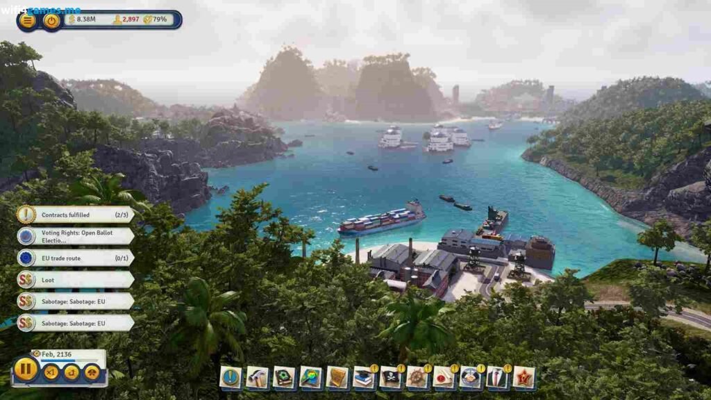 تحميل لعبة Tropico 6 للكمبيوتر من ميديا فاير مجاناً (v1.12)