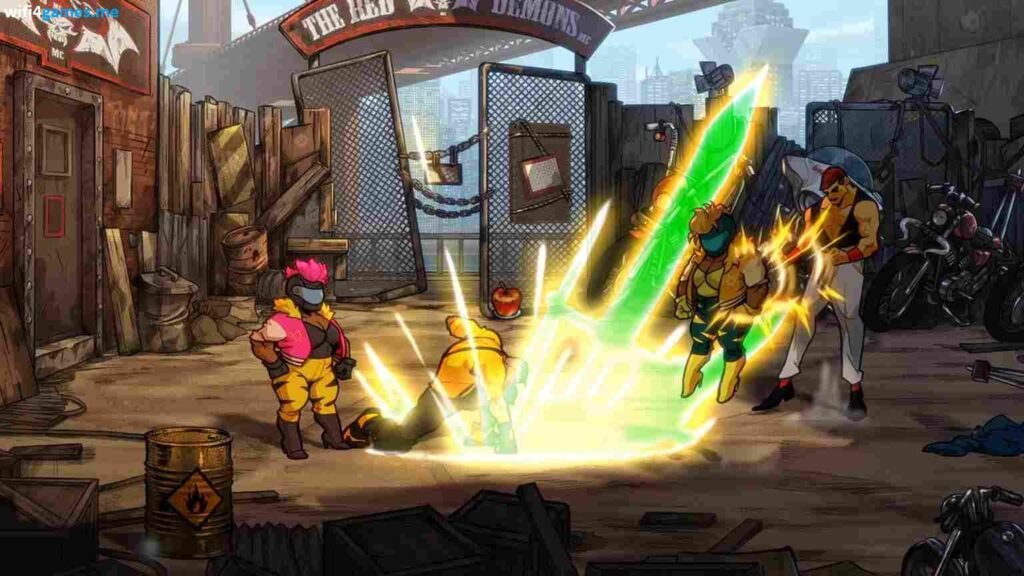 تحميل لعبة القتال شارع الغضب Streets of Rage 4