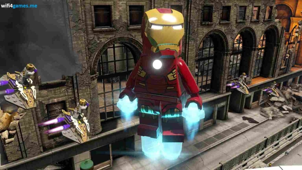 ليغو مارفل أفنجرز LEGO MARVEL Avengers هي لعبة أكشن عائلية، تُغمر اللاعبين في تجسيدٍ مستوحى من ليغو للمراحل الأولى من أفلام مارفل، مُدمجةً روح الدعابة والعديد من المفاجآت