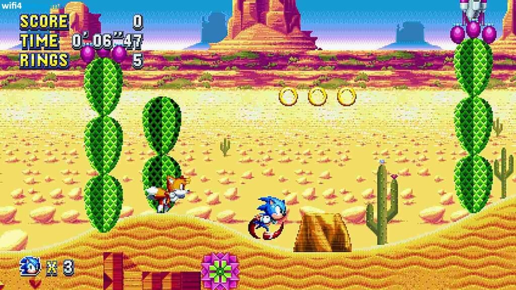 تحميل لعبة سونيك مينيا Sonic Mania مجانًا للكمبيوتر (v1.56.8)