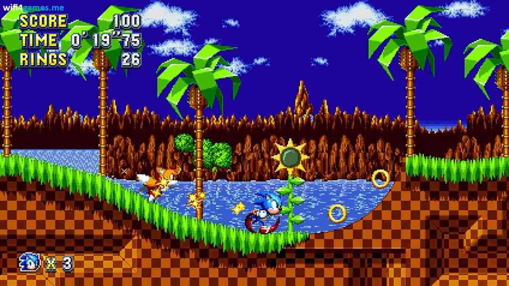 تحميل لعبة سونيك مينيا Sonic Mania مجانًا للكمبيوتر (v1.56.8)
