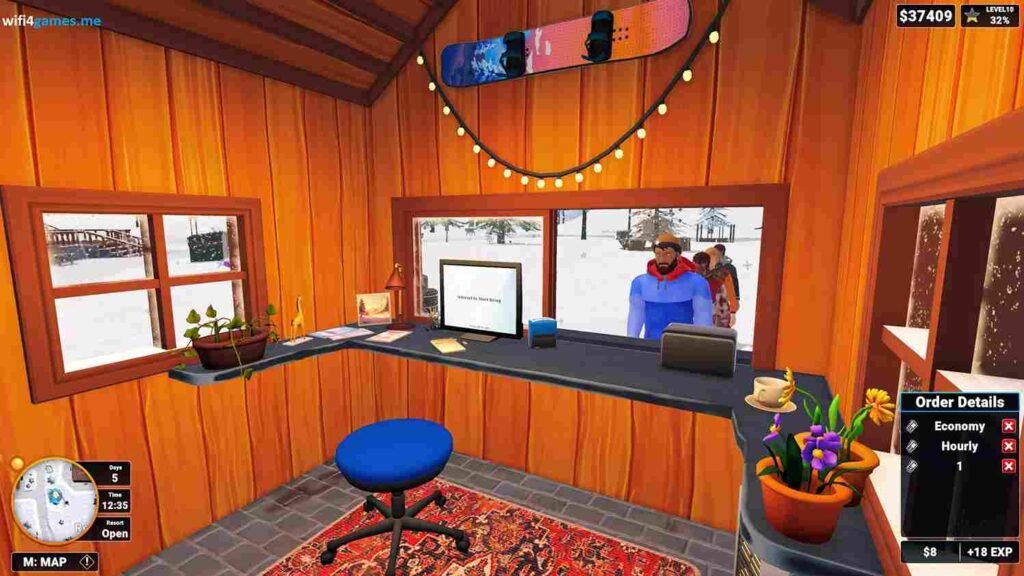 تحميل لعبة Snow Resort Simulator للكمبيوتر مجاناً
