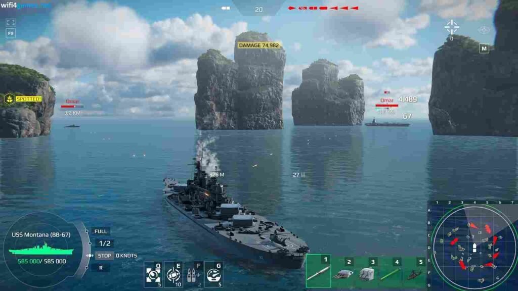 تحميل لعبة Modern Warships للكمبيوتر