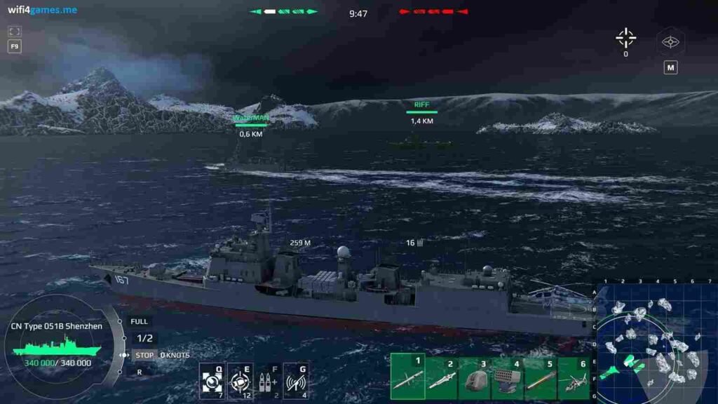 تحميل لعبة Modern Warships للكمبيوتر