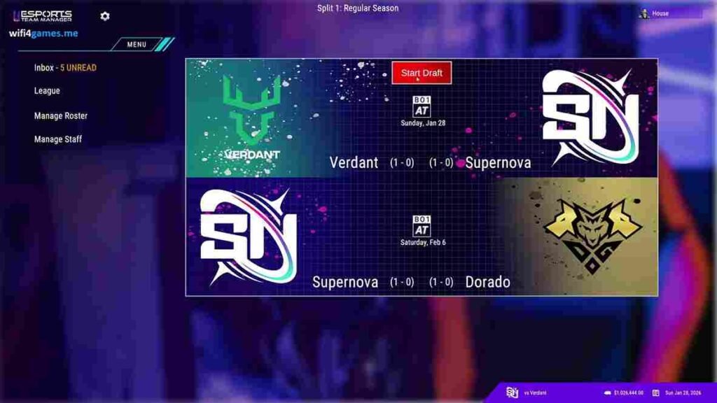 تحميل لعبة Esports Team Manager من ميديا فاير